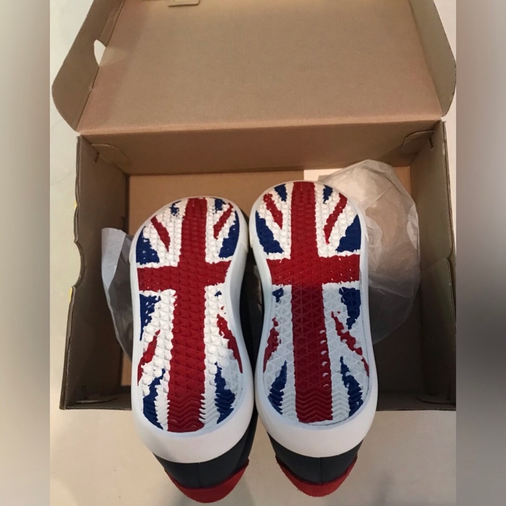 Mini Boden Union Jack Slip-On Sneakers - New in box, Size 7.5